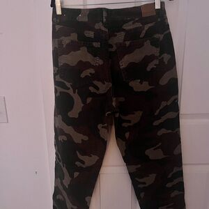 American Eagle Outfitters Camouflage Straight Leg Pant,